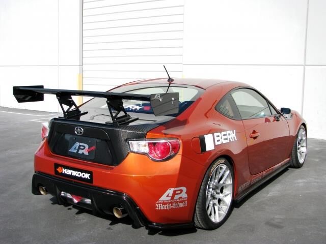 2013-2014 Subaru BRZ APR Carbon Fiber Rear Diffuser