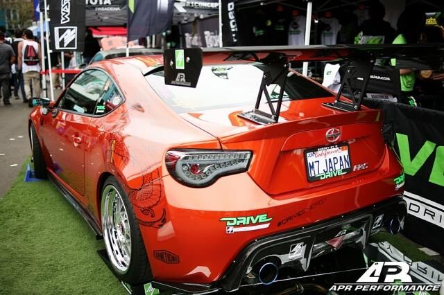 2013-2014 Subaru BRZ APR Carbon Fiber Rear Diffuser