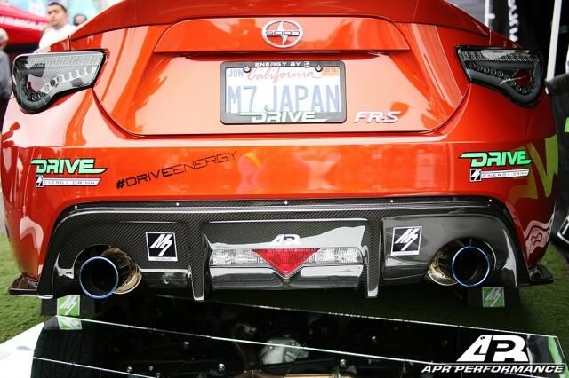2013-2014 Subaru BRZ APR Carbon Fiber Rear Diffuser