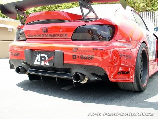 2004-2009 Honda S2000 AP2 APR Carbon Fiber Rear Diffuser