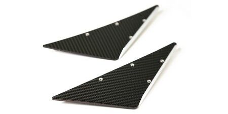 2003-2005 Dodge Neon APR Front Bumper Carbon Fiber Canard Set