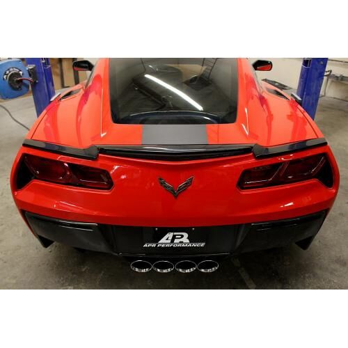 2014-2018 Chevy Corvette C7 APR Carbon Fiber Spoiler Delete