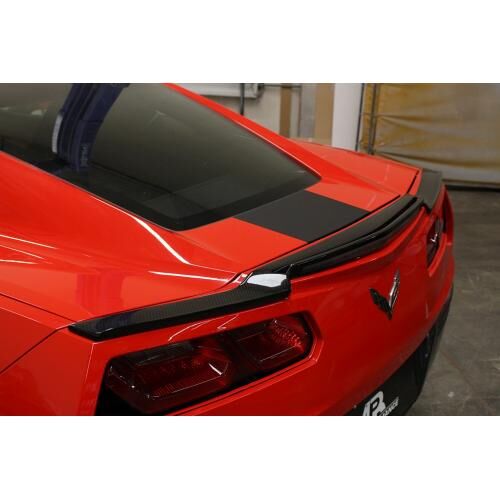 2014-2018 Chevy Corvette C7 APR Carbon Fiber Spoiler Delete