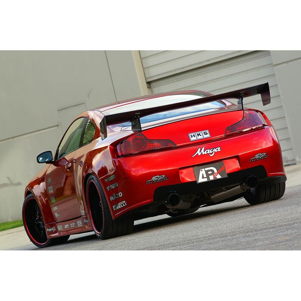 2003-2007 Infiniti G35 Coupe APR GTC-300 Series Carbon Fiber Wing 61" Airfoils