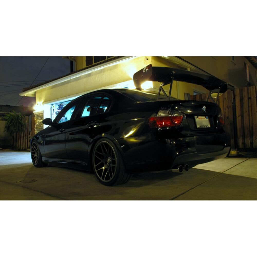 2006-2011 BMW 3-Series E90 Sedan APR GTC-300 Series Carbon Fiber Wing 61" Airfoils