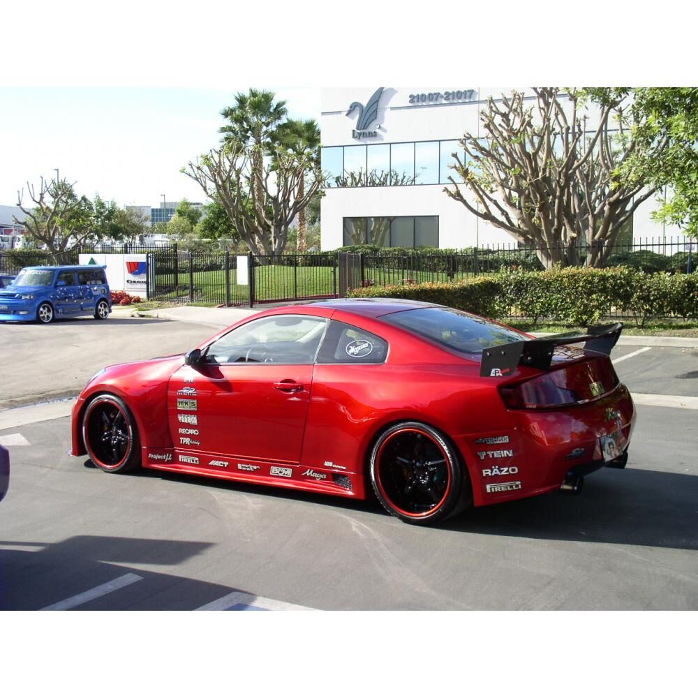 2003-2007 Infiniti G35 Coupe APR GTC-300 Series Carbon Fiber Wing 67" Airfoils