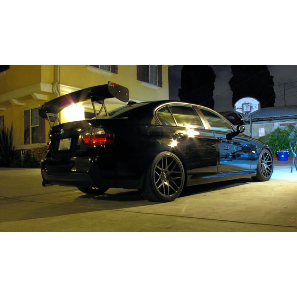 2006-2011 BMW 3-Series E90 Sedan APR GTC-300 Series Carbon Fiber Wing 67" Airfoils