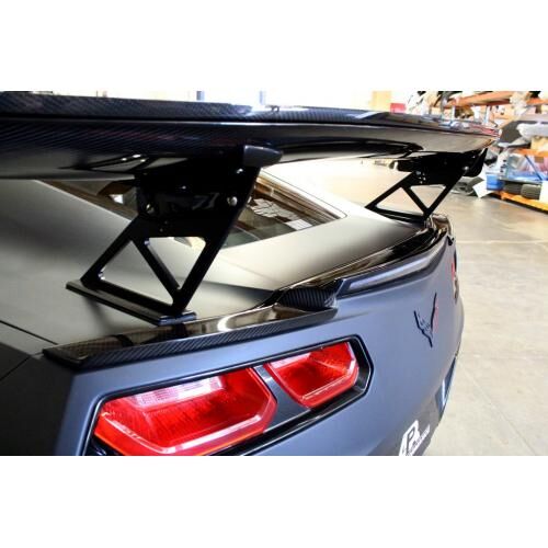 2014-2018 Chevy Corvette C7 APR Carbon Fiber GTC-500 w/Spoiler Delete 74"