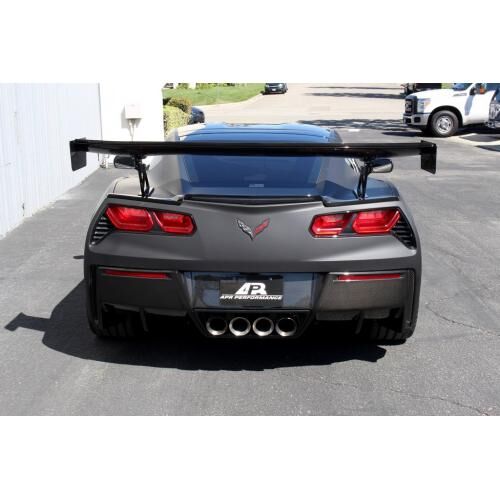 2014-2018 Chevy Corvette C7 APR Carbon Fiber GTC-500 w/Spoiler Delete 74"