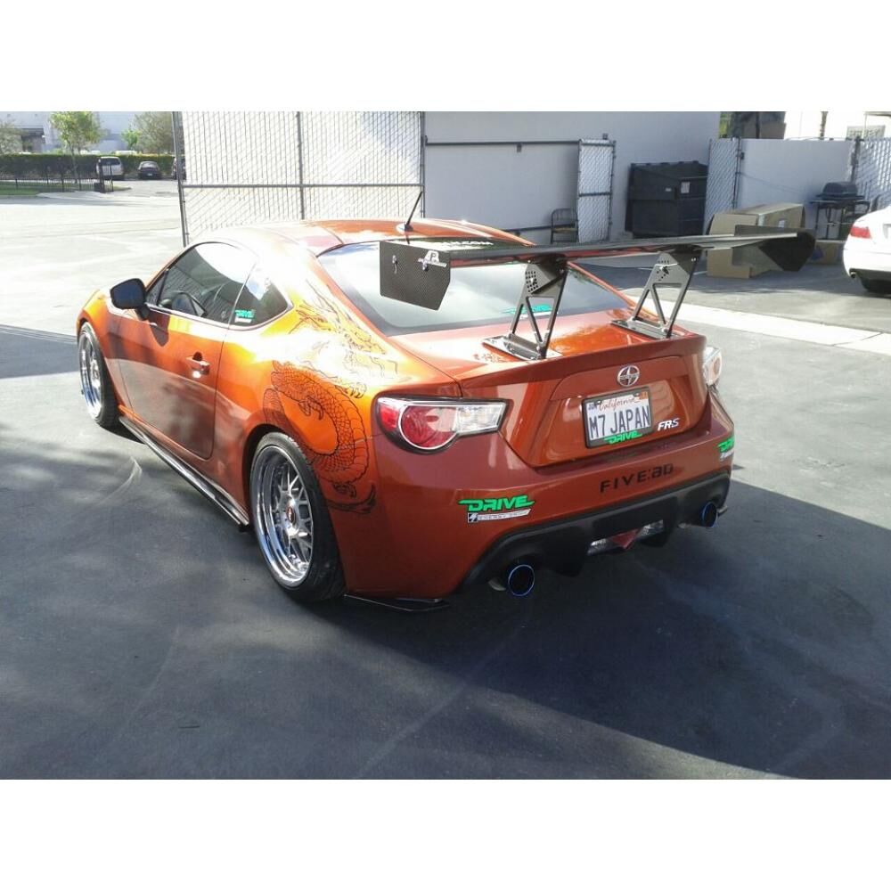 2013-2016 Subaru BRZ APR GT-250 Series Carbon Fiber Wing 67" Airfoils