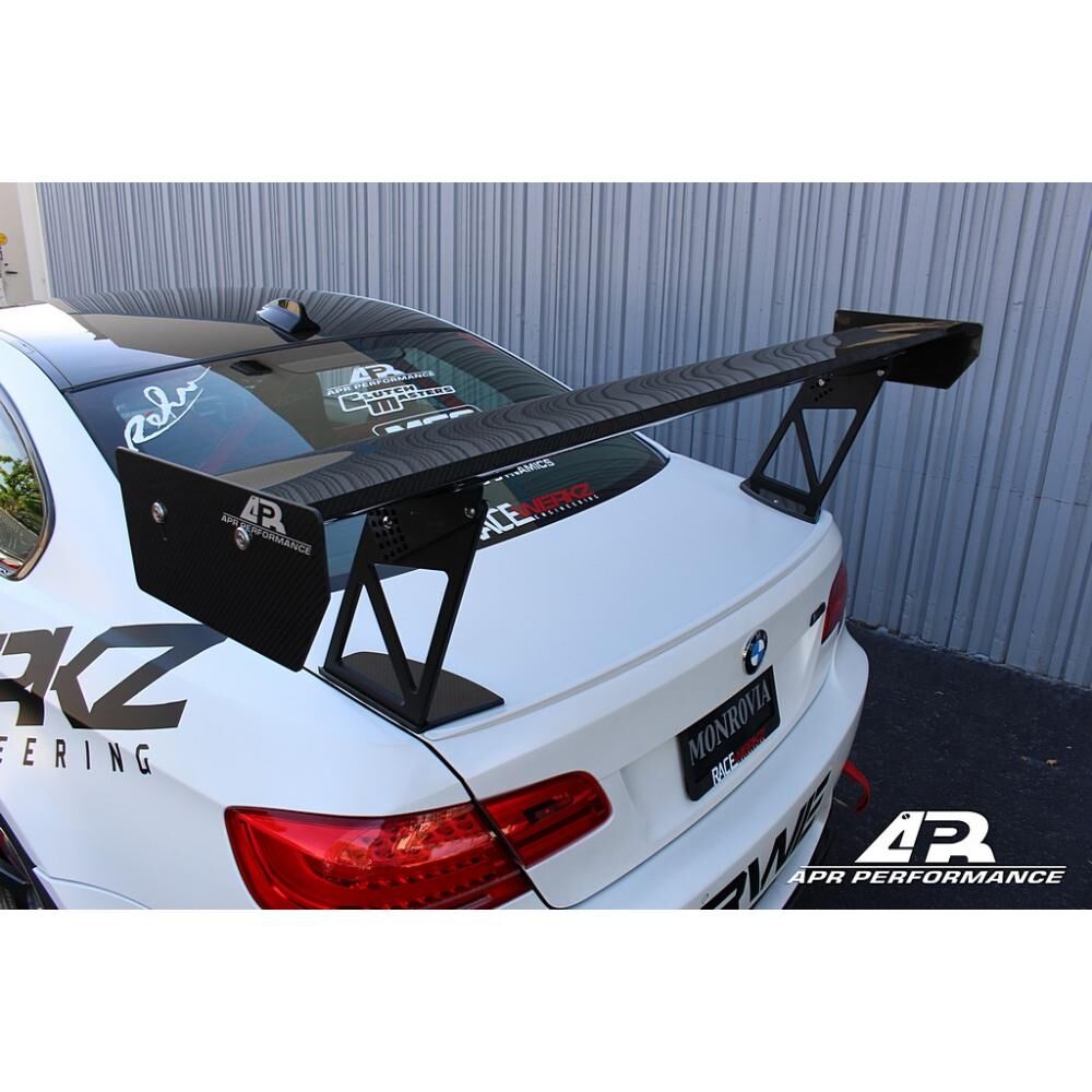 2007-2010 BMW 3-Series E92 Coupe APR GT-250 Series Carbon Fiber Wing 67" Airfoils