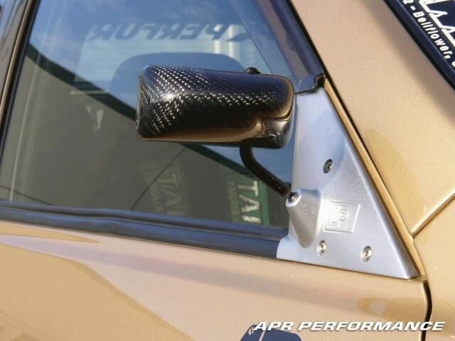 2000-2005 Lexus IS300 APR Formula 3 Carbon Fiber Mirror - Silver