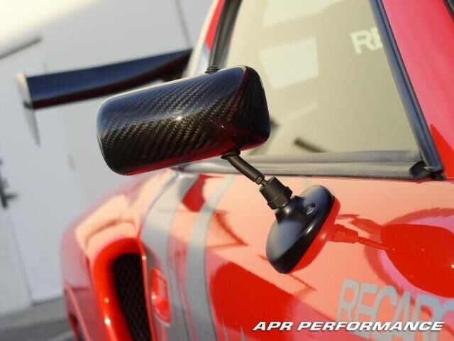 2000-2005 Toyota MR2 APR Formula 3 Carbon Fiber Mirror - Black