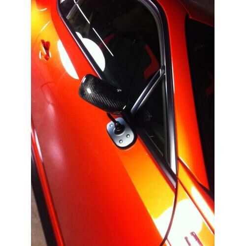 2013-2014 Subaru BRZ APR Formula 3 Carbon Fiber Mirror - Black