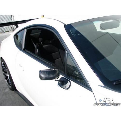 2013-2014 Subaru BRZ APR Formula 3 Carbon Fiber Mirror - Black