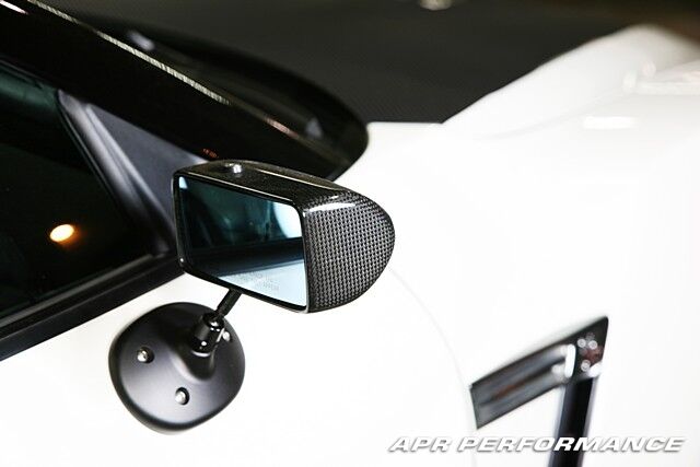 2009-2013 Nissan GTR R35 APR Formula 3 Carbon Fiber Mirror - Black