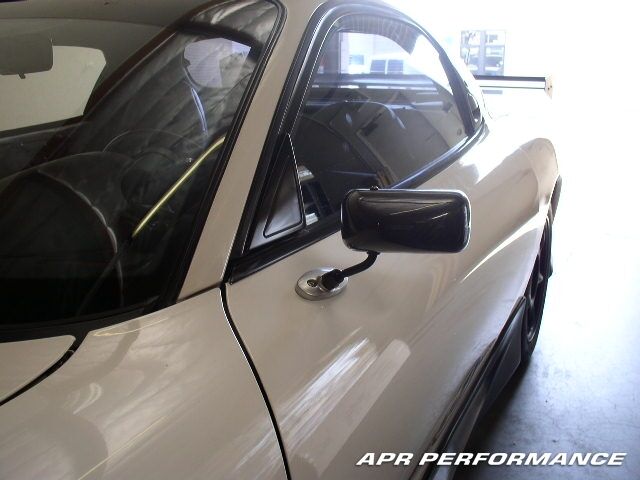1993-1995 Mazda RX-7 APR Formula 3 Carbon Fiber Mirror - Black