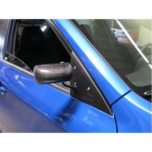 2008-2013 Subaru WRX APR Formula 3 Carbon Fiber Mirror - Black