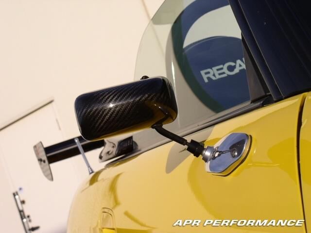 2000-2009 Honda S2000 AP1/AP2 APR Formula 3 Carbon Fiber Mirror - Black