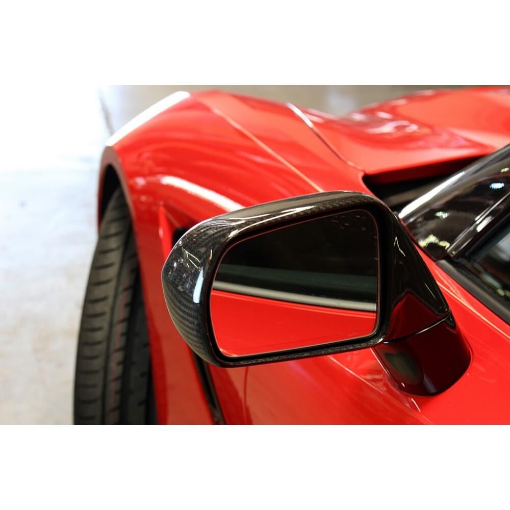 2014-2017 Chevy Corvette C7 Stingray & Z06 APR Carbon Fiber Replacement Mirrors