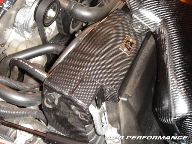 2005-2013 Chevy Corvette C6 APR Carbon Fiber Radiator Cooling Shroud Plate