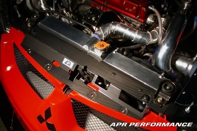 2003-2007 Mitsubishi EVO VIII/IX 8/9 APR Carbon Fiber Radiator Cooling Shroud Plate