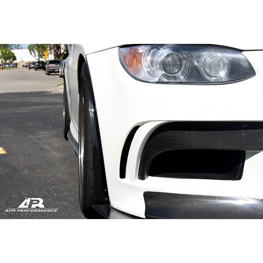 2007-2010 BMW E90/E92/E93 M3 APR Carbon Fiber Front Bumper Spats