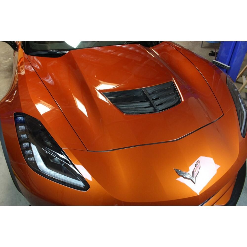 2015-2017 Chevy Corvette C7 Z06 APR Carbon Fiber Hood Vent
