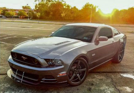 2011-2014 Ford Mustang Roush APR Carbon Fiber Front Splitter + Rods