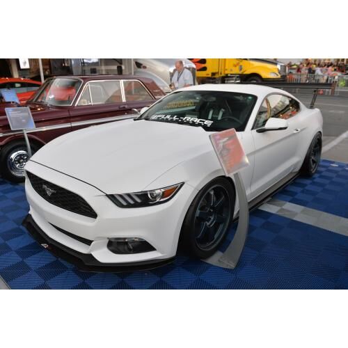 2015-2017 Ford Mustang APR Carbon Fiber Front Splitter With Rods