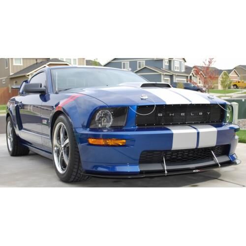 2005-2009 Ford Mustang Shelby GT/California Special APR Carbon Fiber Front Splitter With Rods