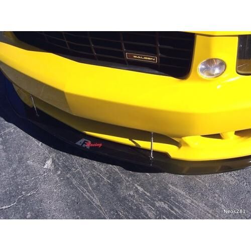 2005-2009 Ford Mustang Saleen APR Carbon Fiber Front Splitter With Rods