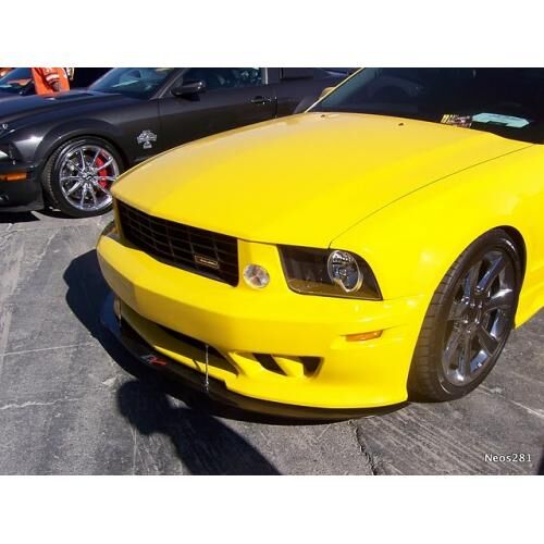 2005-2009 Ford Mustang Saleen APR Carbon Fiber Front Splitter With Rods