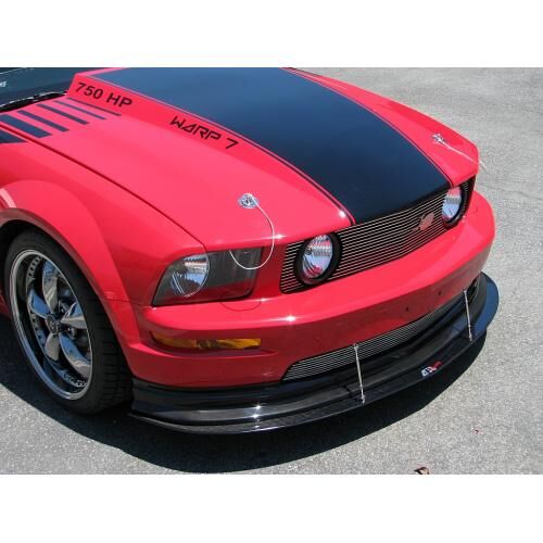 2005-2009 Ford Mustang GT w/APR Front Lip APR Carbon Fiber Front Splitter With Rods