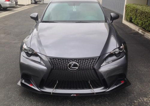 2014-2016 Lexus IS250/IS300/IS350 F-Sport APR Carbon Fiber Front Splitter + Rods