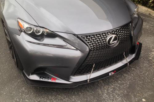 2014-2016 Lexus IS250/IS300 F-Sport APR Carbon Fiber Front Splitter + Rods