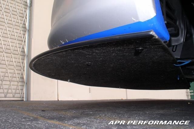 2003-2005 Mitsubishi EVO VIII 8 APR Carbon Fiber Front Splitter With Rods