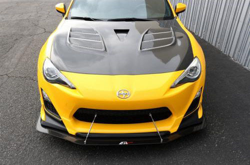 2015-2017 Scion FRS TRD 1.0 APR Carbon Fiber Front Splitter + Rods