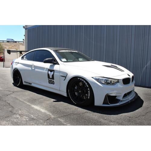 2014-2016 BMW F80 M3 w/Perf Lip APR Carbon Fiber Front Splitter With Rods
