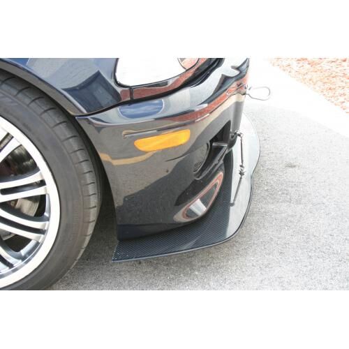 2001-2006 BMW E46 M3 APR Carbon Fiber Front Splitter With Rods
