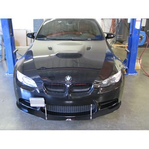 2007-2010 BMW E92 M3 APR Carbon Fiber Front Splitter With Rods