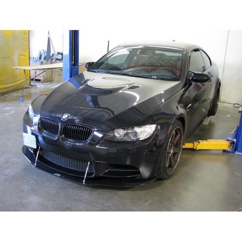 2007-2010 BMW E92 M3 APR Carbon Fiber Front Splitter With Rods