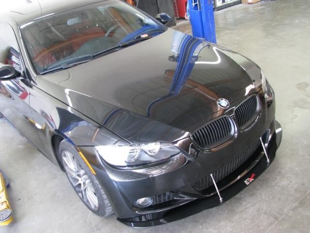 2007-2010 BMW E92 M3 APR Carbon Fiber Front Splitter With Rods