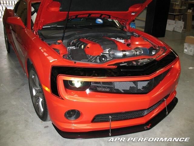2010-2013 Chevy Camaro SS APR Carbon Fiber Front Splitter With Rods