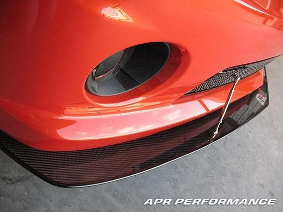 2010-2013 Chevy Camaro SS APR Carbon Fiber Front Splitter With Rods