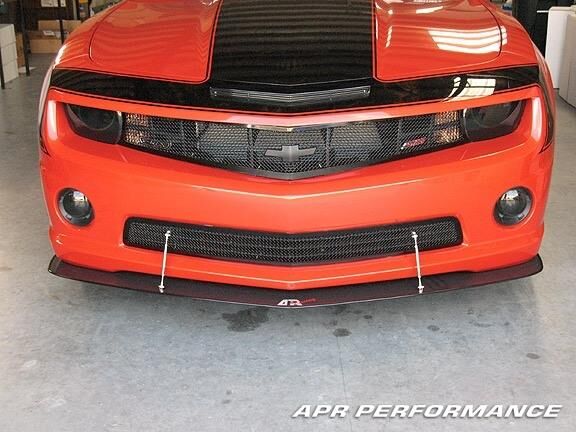 2010-2013 Chevy Camaro SS APR Carbon Fiber Front Splitter With Rods