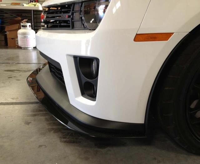 2010-2013 Chevy Camaro SS APR Carbon Fiber Front Splitter With Rods
