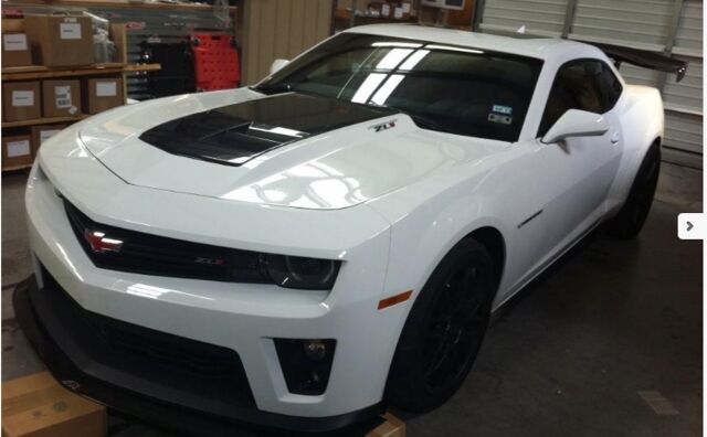 2012-2015 Chevy Camaro ZL1 APR Carbon Fiber Front Splitter With Rods