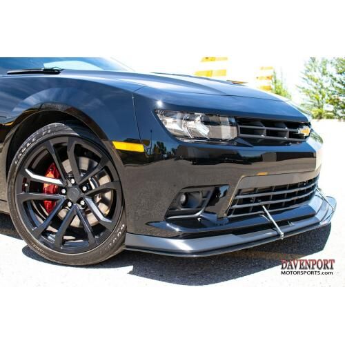 2014-2015 Chevy Camaro SS 1LE APR Carbon Fiber Front Splitter + Rods