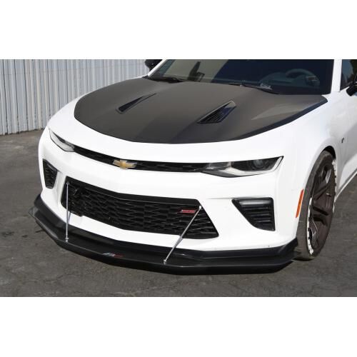 2016-2018 Chevy Camaro SS 1LE APR Carbon Fiber Front Splitter + Rods